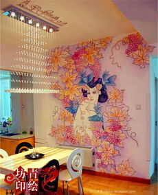 艺术与实用的融合 墙体彩绘、手绘墙与地坪工程的艺术革新