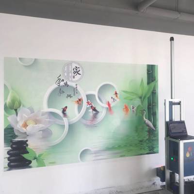 爱普生3D墙体彩绘机 开启室内外高清墙体绘画新纪元